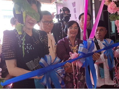 PERESMIAN PERPUSTAKAAN DAN DONASI BUKU OLEH LOTTE